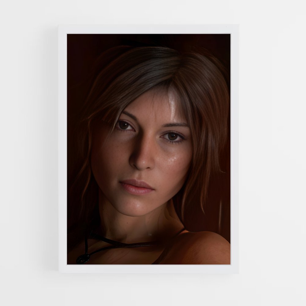 Poster Lara en Désordre – affiche Tomb raider (vue 3)